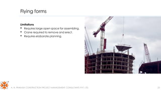Flying Form Method TYPES OF FORMWORK AND THEIR APPLICATION. | PDF