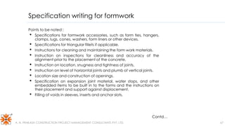 TYPES OF FORMWORK AND THEIR APPLICATION. | PDF