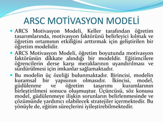 Öğretim Tasarımı Modelleri | PPTX