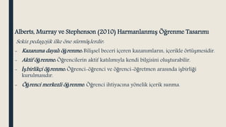 HARMANLANMIŞ ÖĞRENME ORTAMLARI