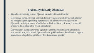 HARMANLANMIŞ ÖĞRENME ORTAMLARI