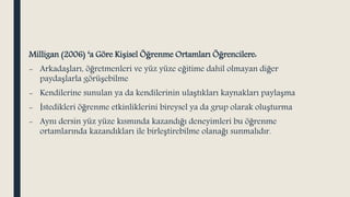 HARMANLANMIŞ ÖĞRENME ORTAMLARI