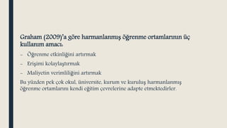 HARMANLANMIŞ ÖĞRENME ORTAMLARI