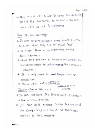 BASIC CONCEPTS OF DATA NETWORKS AND PROTOCOLS (PART - 1)