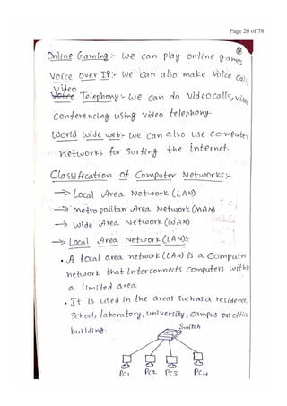 BASIC CONCEPTS OF DATA NETWORKS AND PROTOCOLS (PART - 1)