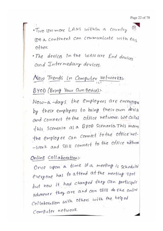 BASIC CONCEPTS OF DATA NETWORKS AND PROTOCOLS (PART - 1)