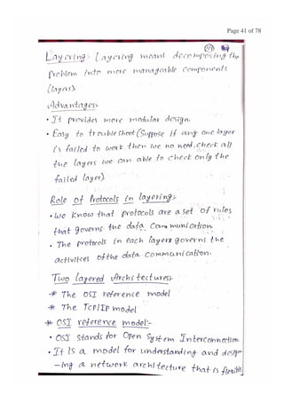BASIC CONCEPTS OF DATA NETWORKS AND PROTOCOLS (PART - 1)