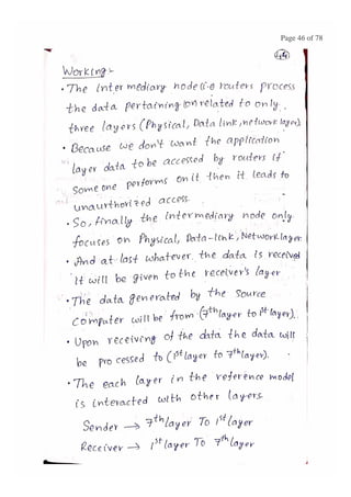 BASIC CONCEPTS OF DATA NETWORKS AND PROTOCOLS (PART - 1)