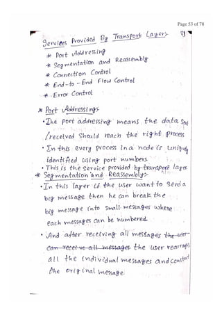 BASIC CONCEPTS OF DATA NETWORKS AND PROTOCOLS (PART - 1)