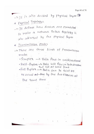 BASIC CONCEPTS OF DATA NETWORKS AND PROTOCOLS (PART - 1)