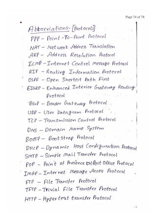 BASIC CONCEPTS OF DATA NETWORKS AND PROTOCOLS (PART - 1)