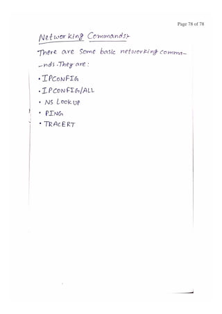 BASIC CONCEPTS OF DATA NETWORKS AND PROTOCOLS (PART - 1)