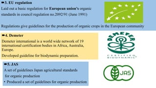Demeter Standard organic farming and organic certification.pptx
