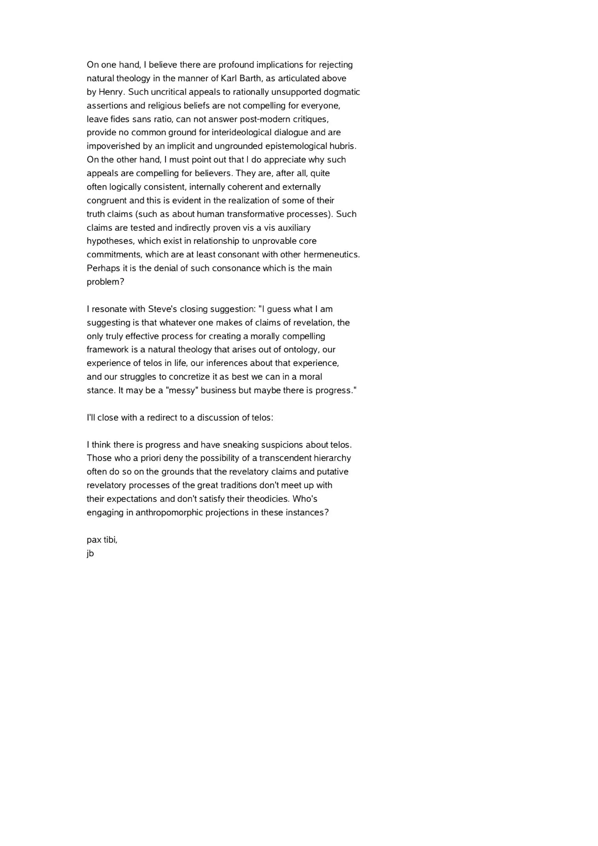 A more compelling morality