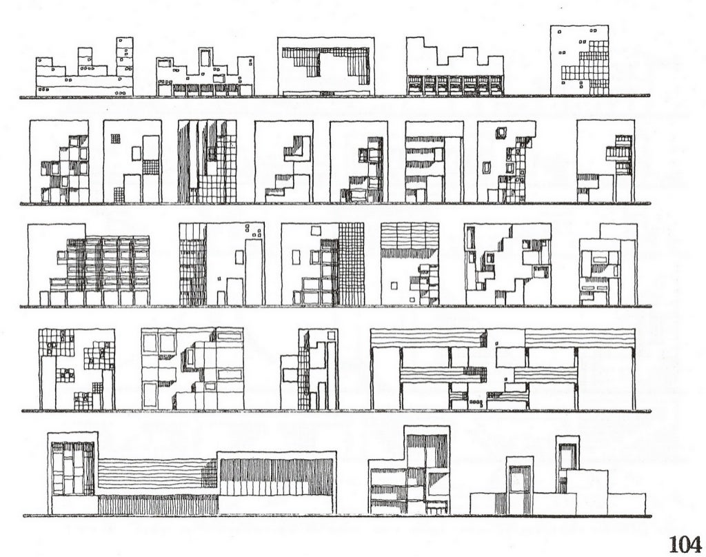 A vocabulary of architectural forms