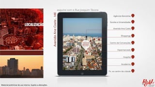 Material preliminar de uso interno. Sujeito a alterações.
 