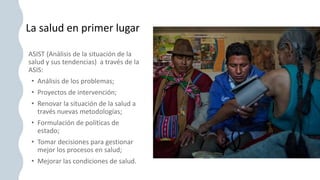 La salud en primer lugar
 
