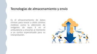 Tecnologías de almacenamiento y envío
 