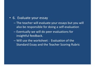 A.P.U.S.H. Essay Skills