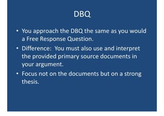 A.P.U.S.H. Essay Skills