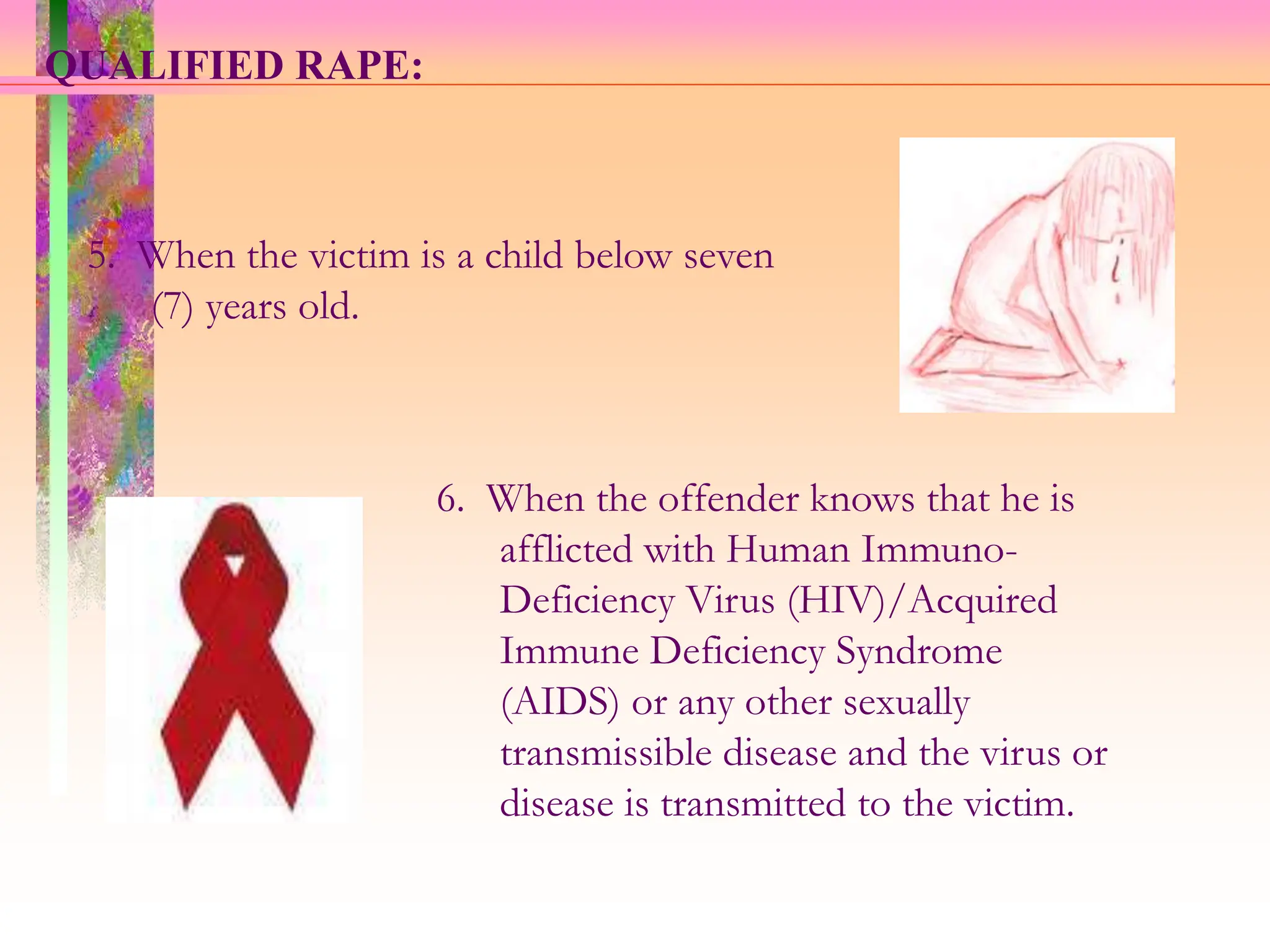 powerpoint for rape law REPUBLIC ACT 8352. THE RAPE LAW | PPTX