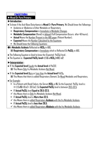 Abg Paper Example A.B.G Interpretation medical book,for medical students | PDF