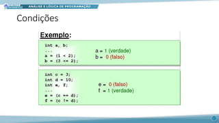 Condições
 