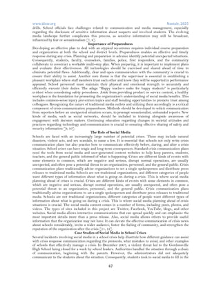 The Impact of Social Media on Crisis Management in Schools (www.kiu.ac