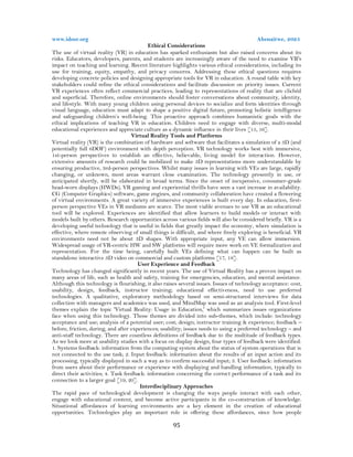 The Role of Virtual Reality in Education (www.kiu.ac.ug) | PDF