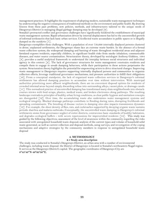Unregulated Example Assessing the Environmental Consequences of unregulated Household Waste ...