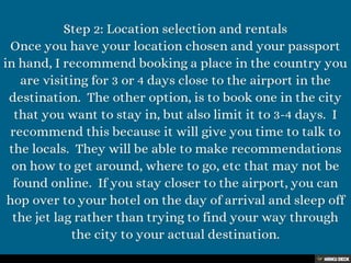 International travel
