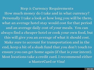 International travel