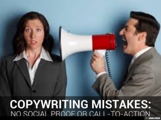 5 Copywriting Mistakes (4 & 5): No Social Proof or Call-to-Action