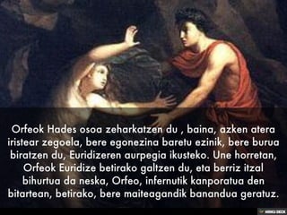 Orfeo Eta Euridize