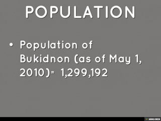 REGION X- Northern Mindanao