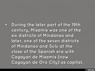 REGION X- Northern Mindanao