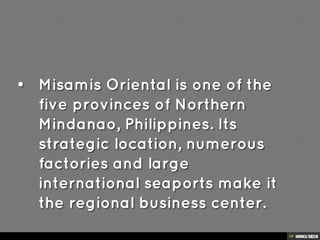REGION X- Northern Mindanao