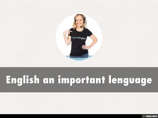 English an important lenguage 