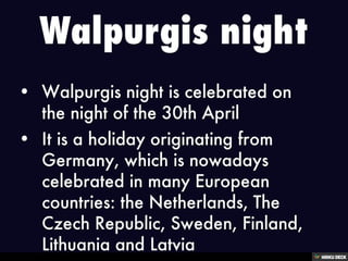 Walpurgis night