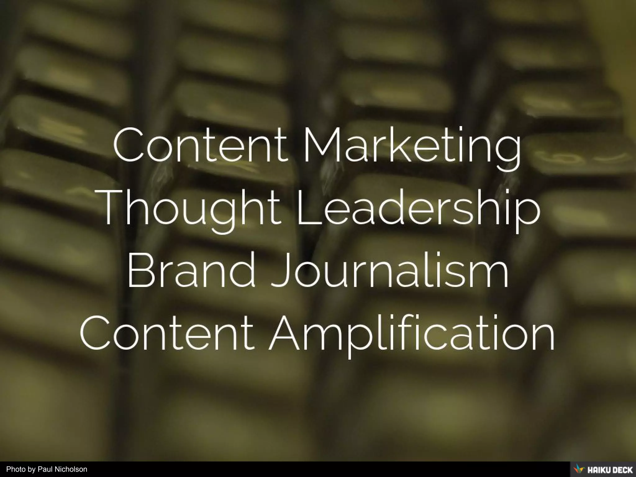 Photo by Paul Nicholson