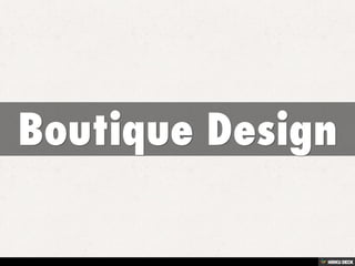 Fusion of Boutique Hotels and Assisted Living