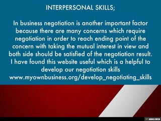 Interpersonal Skills; a Key of Success towards your Goals