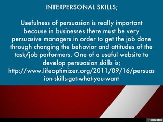 Interpersonal Skills; a Key of Success towards your Goals