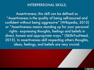 Interpersonal Skills; a Key of Success towards your Goals