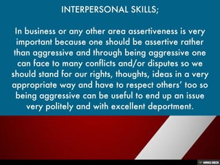 Interpersonal Skills; a Key of Success towards your Goals