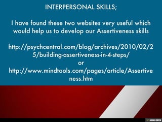 Interpersonal Skills; a Key of Success towards your Goals