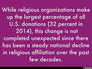 Charitable Donations Surpass Pre- Recession Levels for First Time