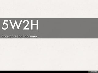 Empreendendo no Setor Privado