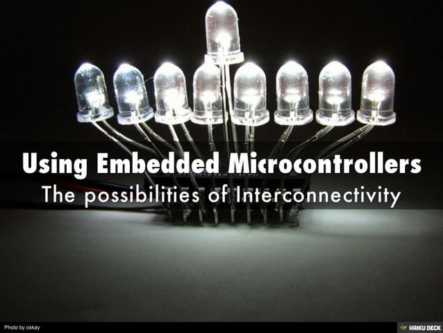 Embedded Microcontrollers | PPT