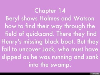the hound of the baskervilles